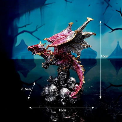 Maldragor Skull Dragon Figurine Statue