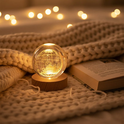 Mythara Sphere LED Crystal Ball