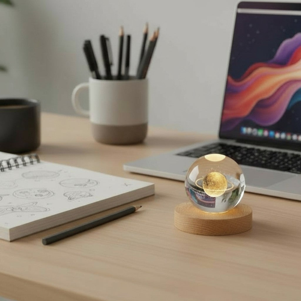 Mythara Sphere LED Crystal Ball