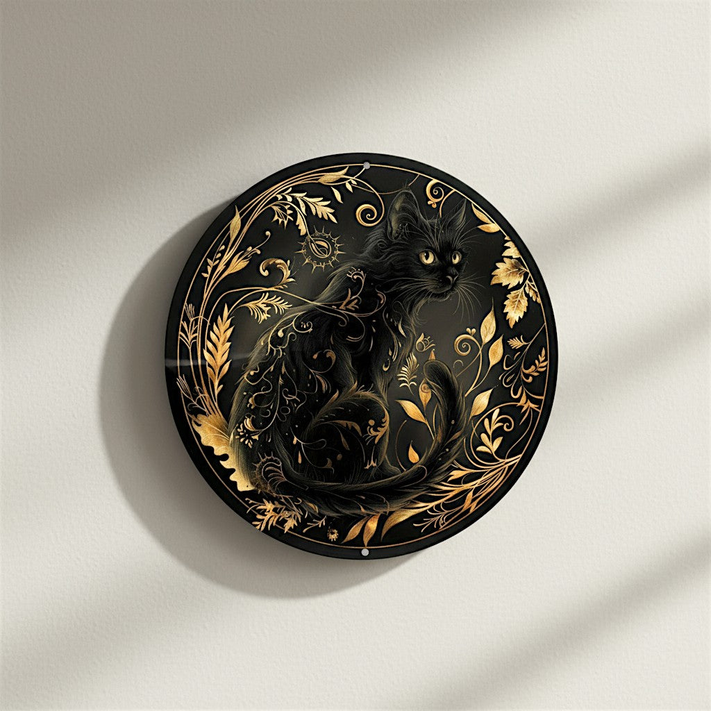 Nocturnia's Crown 2D Decorative Aluminum Plaque