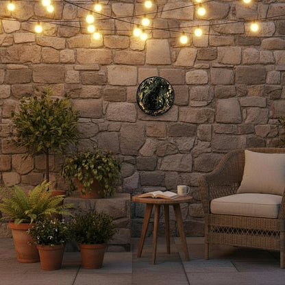 Nocturnia's Crown 2D Decorative Aluminum Plaque