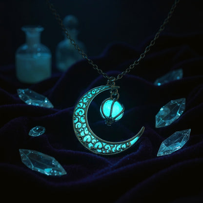 Shadowlune --- Nightglyphs Luminescent Necklace
