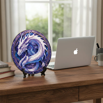 Velastra the Geomantic 2D Decorative Aluminum Plaque