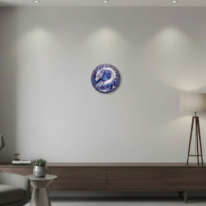 Velastra the Geomantic 2D Decorative Aluminum Plaque