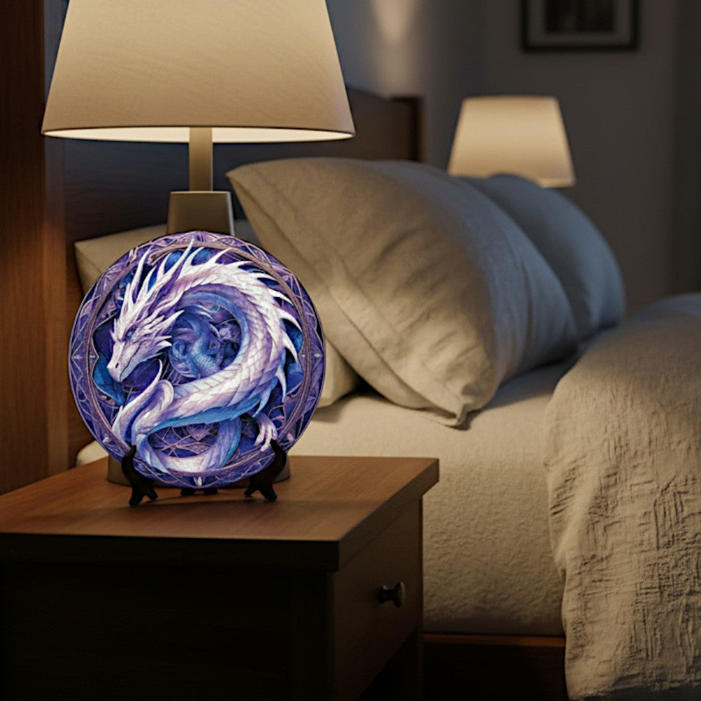 Velastra the Geomantic 2D Decorative Aluminum Plaque